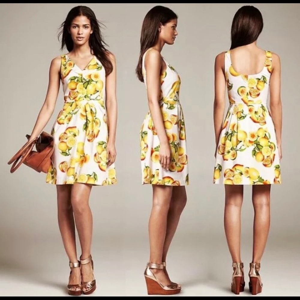 🍋🍋Banana Republic Lemon dress 🍋 🍋